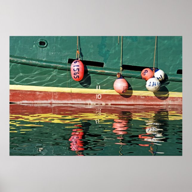 Póster Tinta Em Números Em Aquarelas. (Frente)