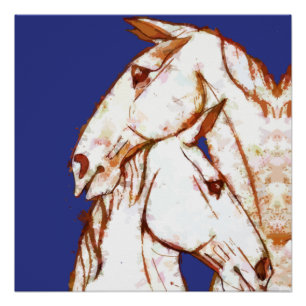 Póster Tinta Falante Fantasia V07 CAVALO V02