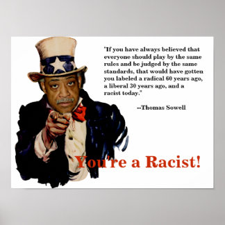 Póster Tio Al Poster— Citação de Sowell