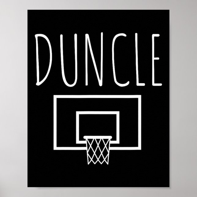 Poster Tio de Basquete Duncle (Frente)