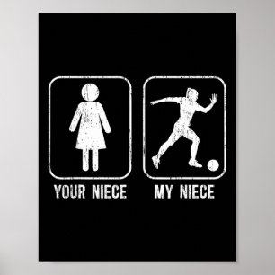 Poster Tio de Futebol da Minha Sobrinha Tio de um Jogador