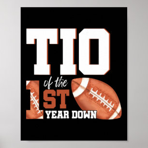 Poster Tio Do Aniversário De 1 Ano De Futebol 1º Ano D