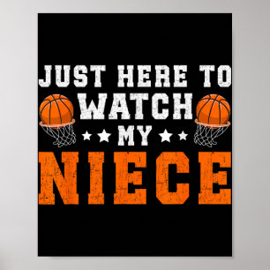 Poster Tio Engraçado De Basquete De Um Jogador De Basquet