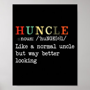 Poster Tio Hunkle Definição Engraçado Meninas Meninas Men
