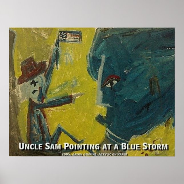 POSTER TIO SAM TEMPORAL AZUL (Frente)