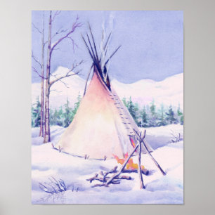 Póster TIPI & NEVE por SHARON SHARPE