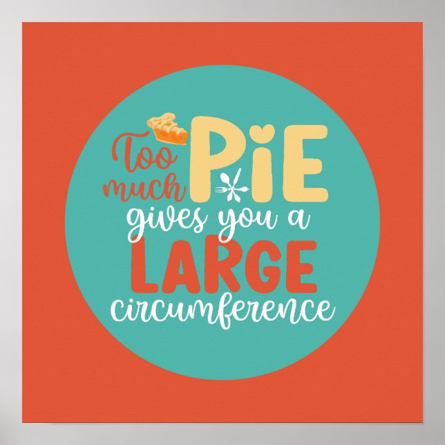 Poster Típica da Cozinha Retro-Kitchen com Geek de Matemá (Frente)