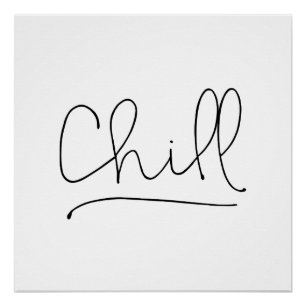 Póster Típica Minimalística de Encolhimento