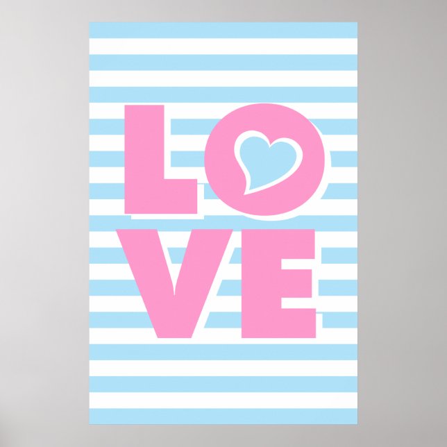 Poster Tipografia AMOR (Frente)