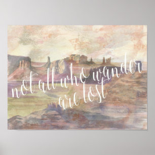 Poster Tipografia de Aventura IV