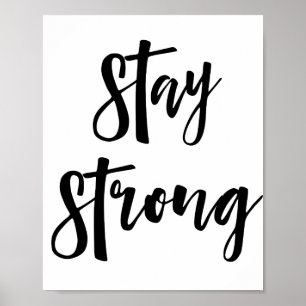 Poster Tipografia moderna   inspirada forte da estada