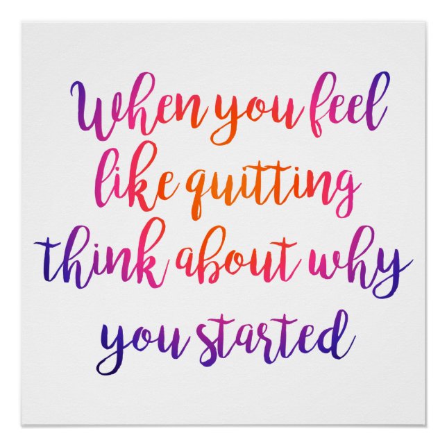 Póster tipografia moderna motivadora poster legal (Frente)