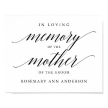 Tipografia no memorial de casamento amoroso