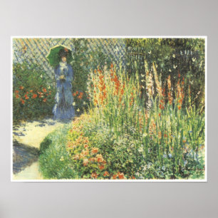 Póster Tipos de flor, 1876, Claude Monet