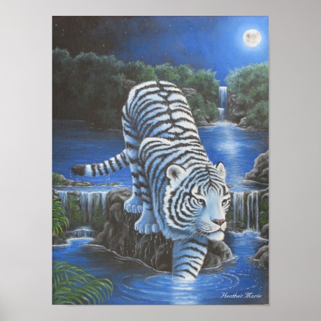 Póster Tirador Branco (Frente)