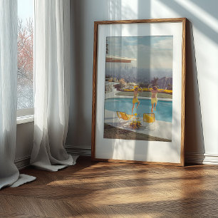 Poster Tirando a Ameaça: Um Sonho Vintage na Califórnia