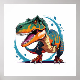 Poster Tiranossauro Rex