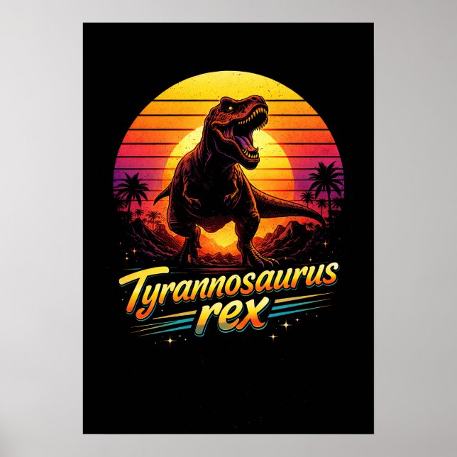 Poster Tiranossauro Rex (Frente)