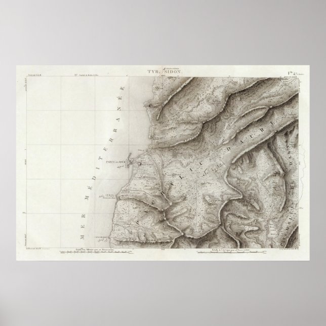 Poster Tire, Sidon, Israel (Frente)