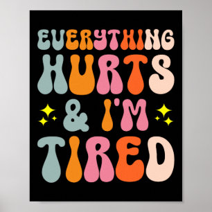 Poster Tiredness Gym Training Athleter Runner All H
