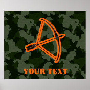 Póster Tiro ao arco de Camo