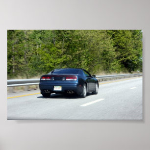 Póster tiro do rolamento 300zx
