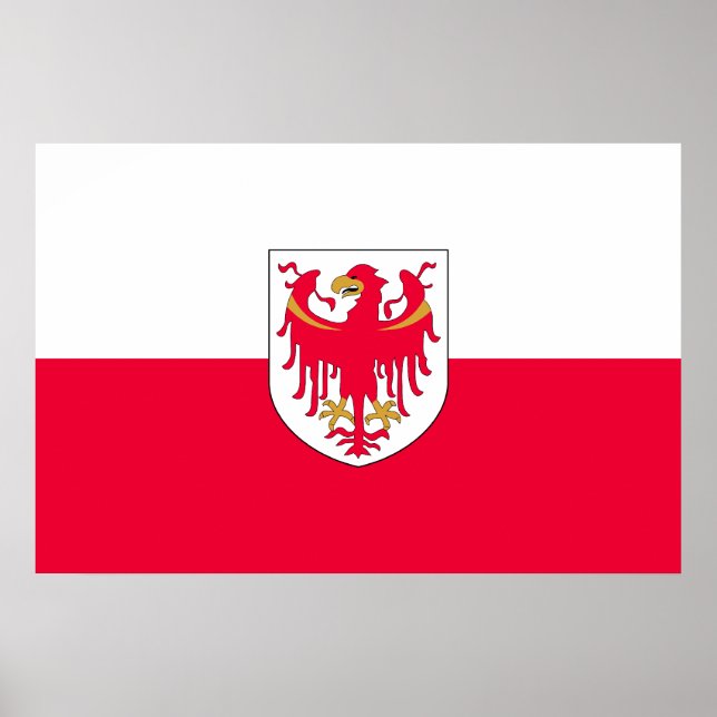 Póster Tirol do Sul, Itália (Frente)