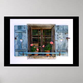 Póster Tirol - finestra
