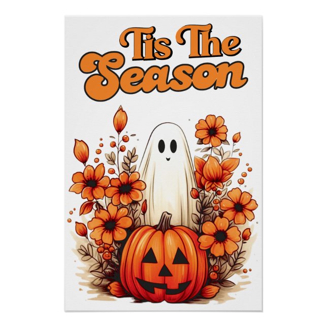 Póster Tis the Season Halloween (Frente)