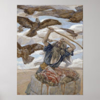 Tissot - Abrão Protegendo Seu Sacrifício 1896