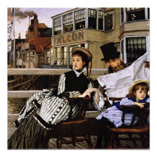 Póster Tissot - Esperando a Fada,