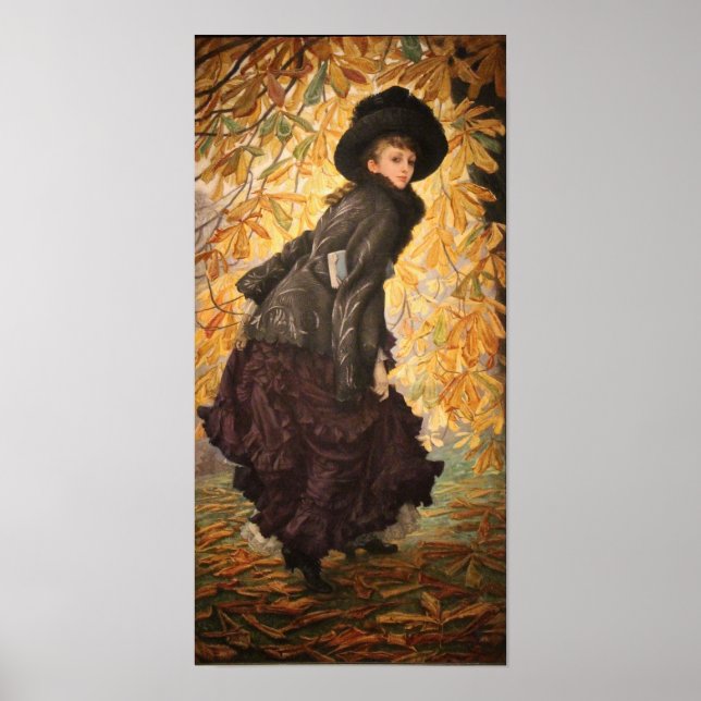 Poster Tissot - Outubro (Frente)