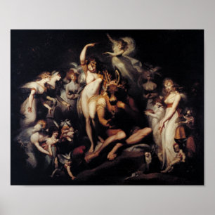Póster Titania e parte inferior