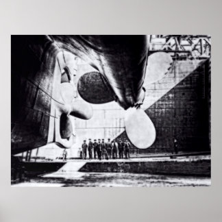 Póster Titanic do RMS: Pronto para Lançá-lo
