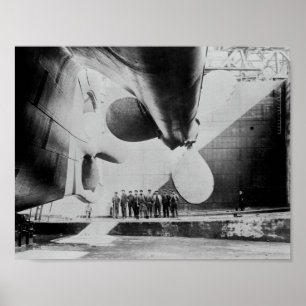 Poster Titanic In Dock - 31 De Maio De 1911
