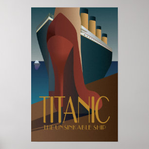Poster - Titanic O Navio Inafusível