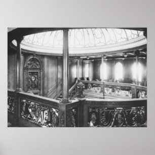 Poster Titanic Photo Grand Staircase, Dome Skylight