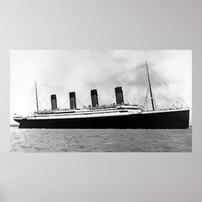 Póster Titanic RMS (Frente)
