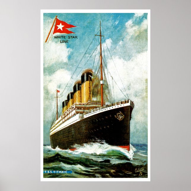 Póster Titanic RMS (Frente)