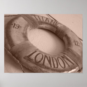 POSTER titânico de Londres