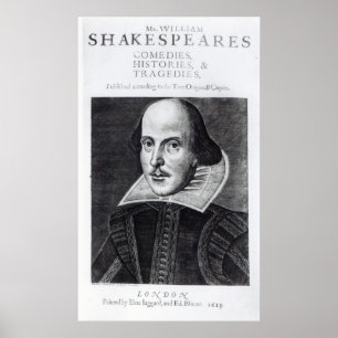 Póster Titlepage, "Sr. William Shakespeares