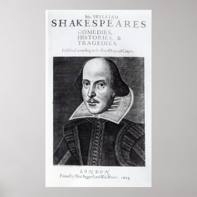 Póster Titlepage, "Sr. William Shakespeares (Frente)