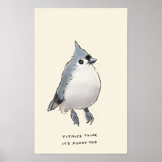 Poster titmice trivia (Frente)