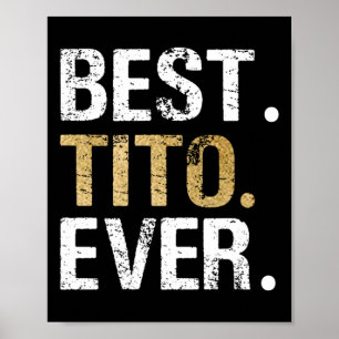 Poster Tito Ever Gift Para O Avô Mexicano Espanhol