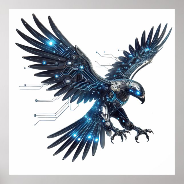Poster Título: Cybernetic Eagle (Frente)