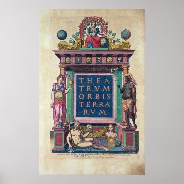 Poster Título da página, 3a edição "Theatrun Orbis (Frente)