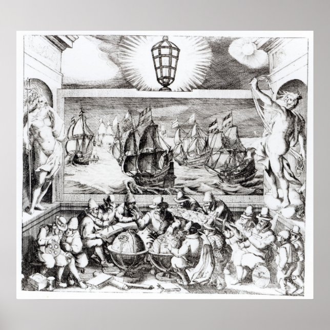 Poster Título de Navegação, 1600 (Frente)