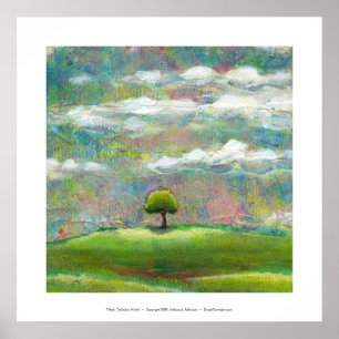 Póster Título: Mundo Delicioso - bela arte paisagística