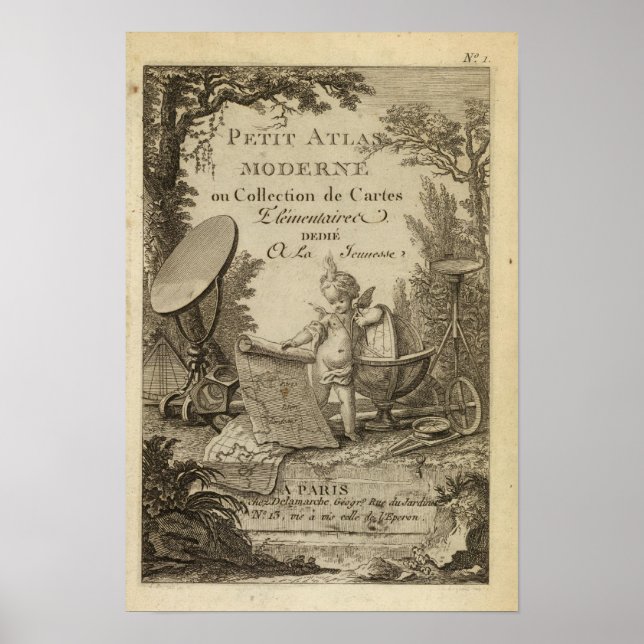 Póster Título Página ATLOS modernos (Frente)