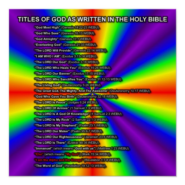 Póster Títulos de Deus (Frente)